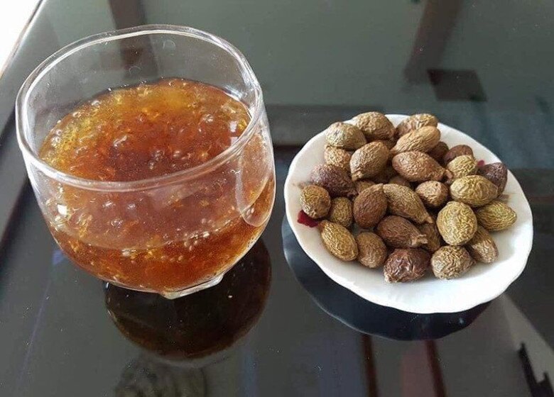 Hạt ươi được dùng làm nước giải khát 