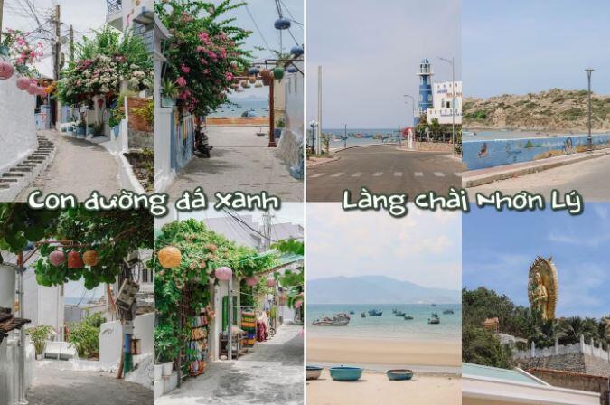 Làng chài tuyệt đối điện ảnh hút triệu view ở Quy Nhơn, đi mùa nào đẹp nhất? 25 Từng góc đường rợp bóng hoa giấy, lồng đèn. - Ảnh: Threads @chupchoetsaigon