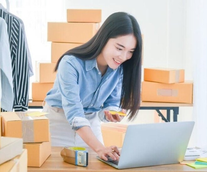 Kinh doanh các mặt hàng online giúp tăng thu nhập