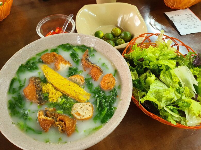 Bún cá sữa mang hương vị lạ
