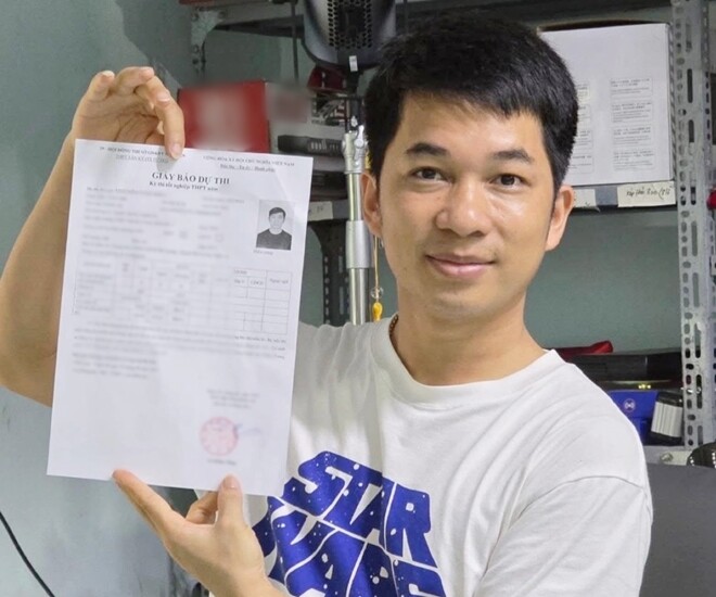 Anh Mão (39 tuổi) tiếp tục dự thi tốt nghiệp THPT Quốc gia năm 2026