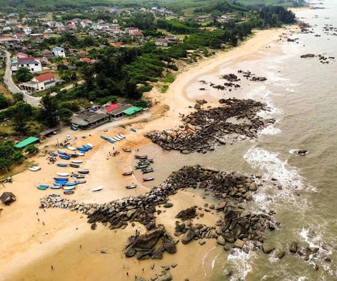 Biển Kỳ Xuân hoang sơ tuyệt đẹp