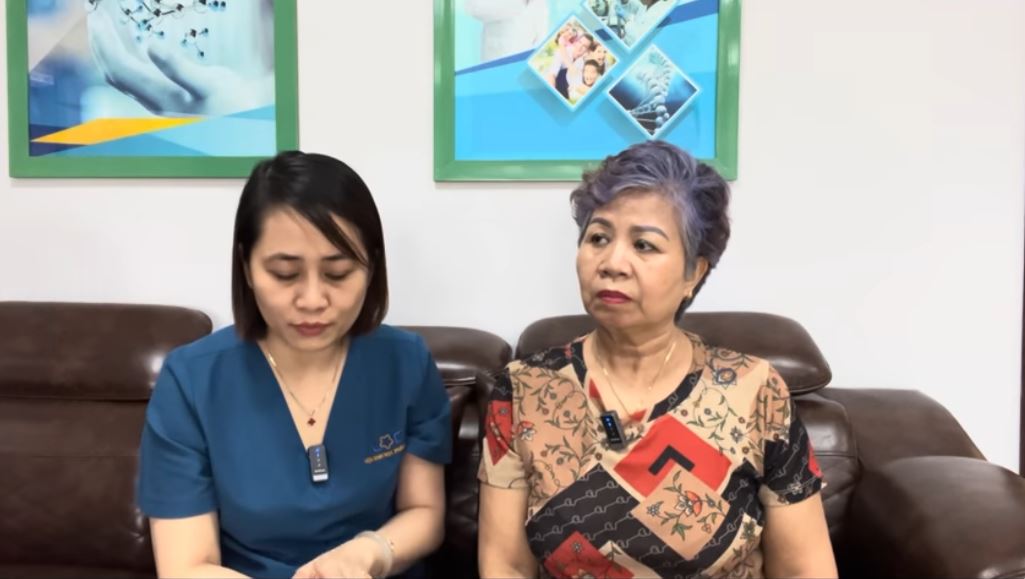 Cô Ngân chia sẻ thông tin mong tìm cha