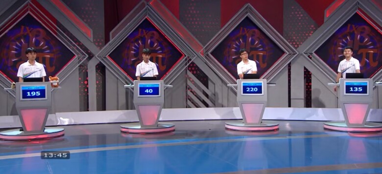 Các thí sinh trong phần thi Tăng tốc.