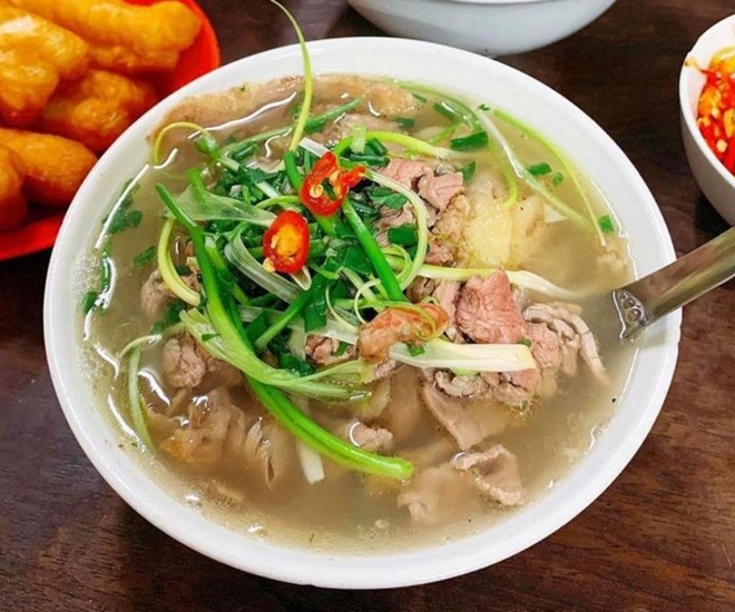 Phở Bát Đàn thơm ngon, đặc sản ăn sáng của người Hà Nội