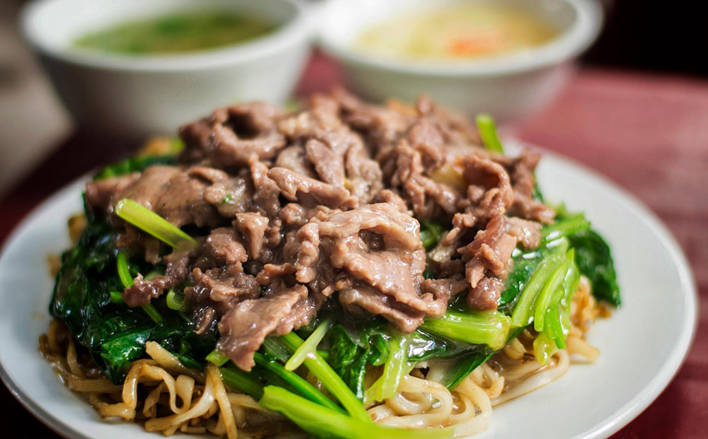 Phở xào đổi bữa