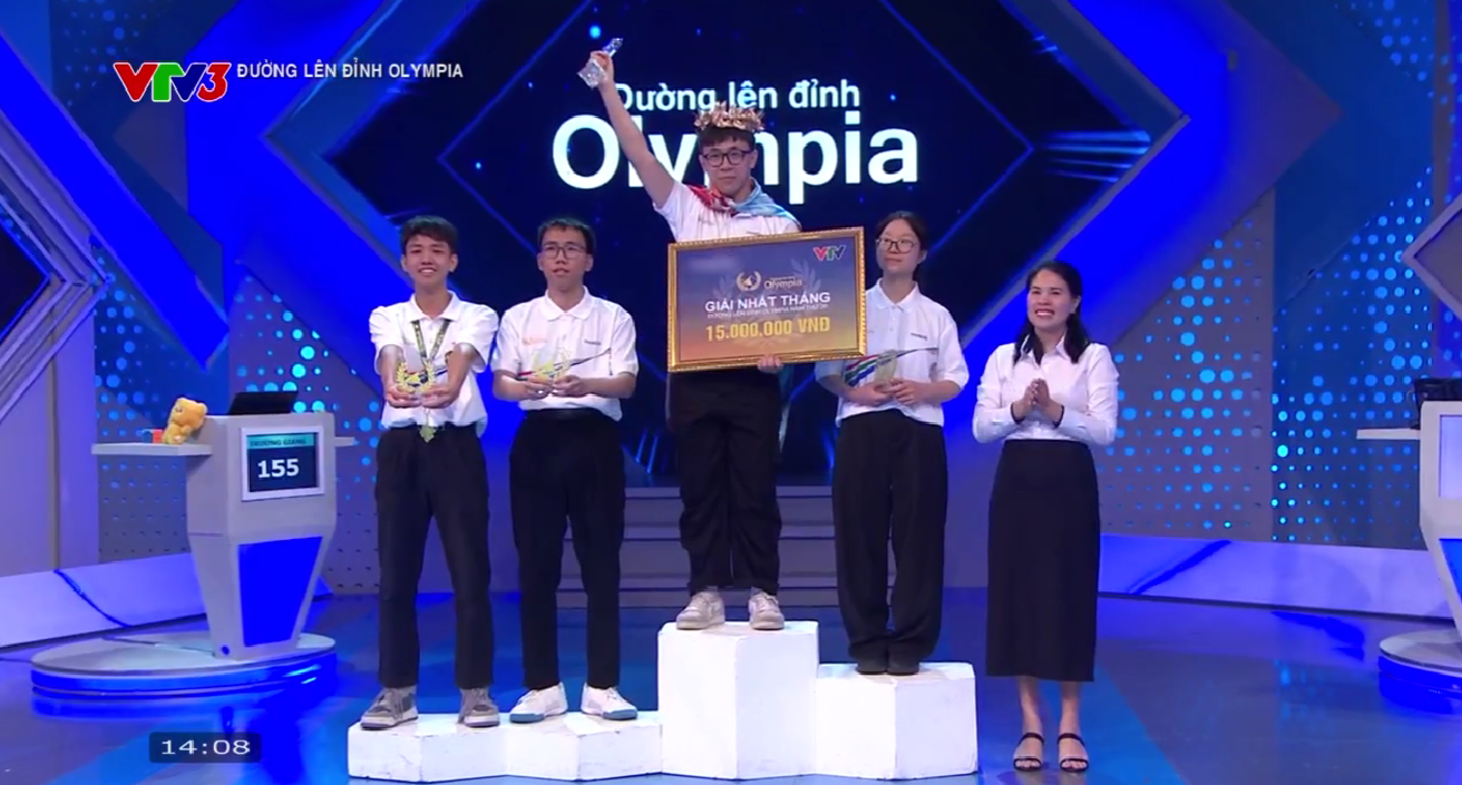 Nam Sơn là người bước tiếp vào cuộc thi quý 3 Olympia 2026