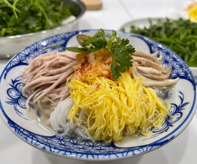 Bún thang là tinh hoa ẩm thực Hà Nội