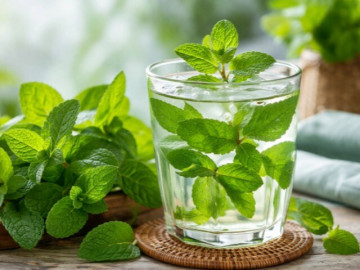 5 tác dụng khi uống nước bạc hà