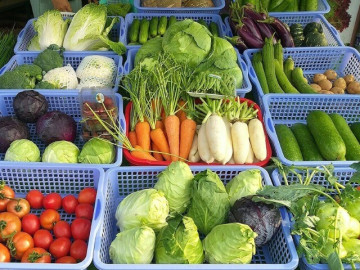 Cùng một loại rau, giá chợ lẻ cao gấp 2-3 lần chợ đầu mối