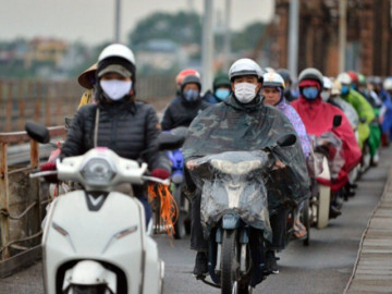 Tin mới nhất về đợt không khí lạnh, Hà Nội giảm chỉ còn 22 độ kèm mưa giông