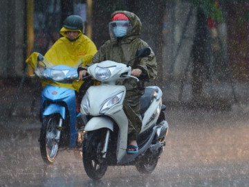 Hà Nội có thể vừa lạnh vừa mưa do gió mùa Đông Bắc, miền Bắc nhiều nơi mưa to