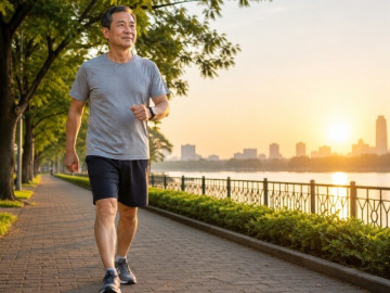 Người sau 50 tuổi đi bộ sáng hay chiều tốt hơn?