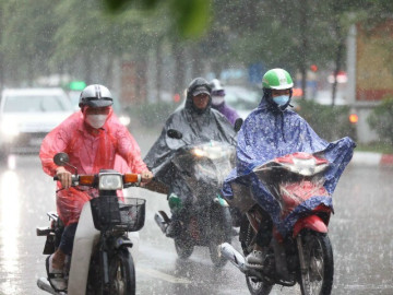 Những khu vực này hôm nay có mưa đến rất to kèm thời tiết cực đoan