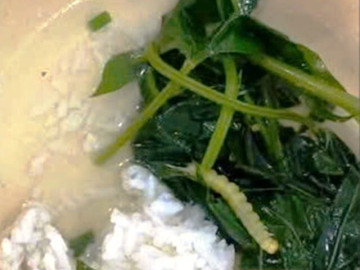 Xác minh phản ánh "canh rau có sâu" tại bếp ăn sinh viên ở TP. Huế