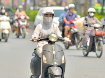 Miền Bắc và miền Trung nắng nóng đỉnh điểm trong 4 ngày, cao nhất vượt 39°C