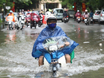 Điểm danh 8 tỉnh thành là vùng mưa lớn nhất hôm nay trong đợt mưa lớn diện rộng ở miền Bắc