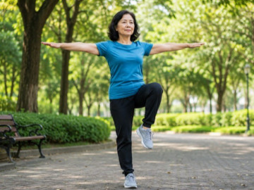 1 phút đứng bằng một chân tiết lộ gì về sức khoẻ sau tuổi 50?