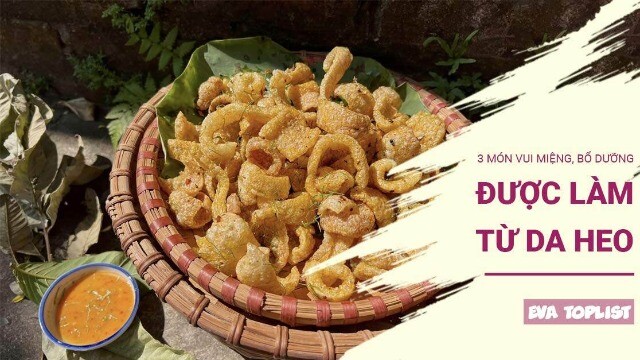 3 món từ da heo vừa giòn ngon lại nhiều collagen tự nhiên cho da đẹp