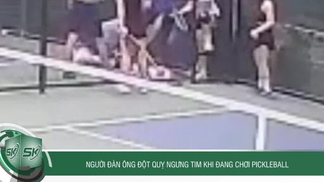 Người đàn ông đột quỵ ngưng tim khi đang chơi pickleball