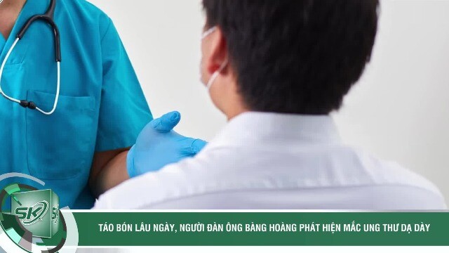 Người đàn ông bị táo bón lâu ngày bàng hoàng phát hiện ung thư dạ dày