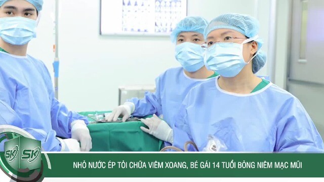 Nhỏ nước ép tỏi chữa viêm xoang, bé gái 14 tuổi bỏng niêm mạc mũi