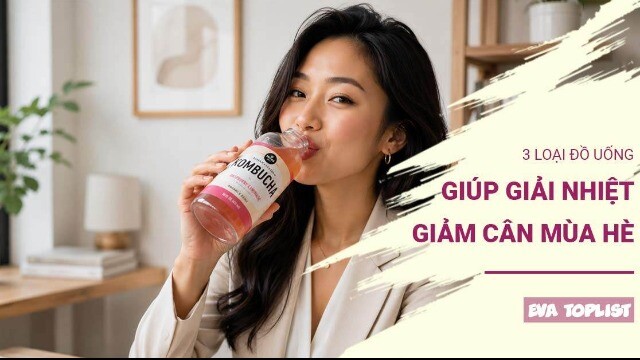 3 thức uống thanh mát giúp giảm cân nhẹ nhàng ngày nắng nóng