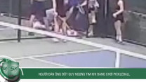 Người đàn ông đột quỵ ngưng tim khi đang chơi pickleball