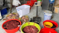 Triệt phá cơ sở sản xuất 65 tấn thịt bò giả, chứa hóa chất