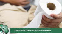 Người đàn ông phát hiện ung thư từ dấu hiệu đi ngoài ra máu