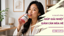 3 thức uống thanh mát giúp giảm cân nhẹ nhàng ngày nắng nóng