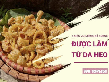 3 món từ da heo vừa giòn ngon lại nhiều collagen tự nhiên cho da đẹp