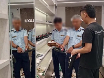 Hà Nội: Kiểm tra cửa hàng thời trang, phát hiện loạt hàng hiệu nghi giả mạo