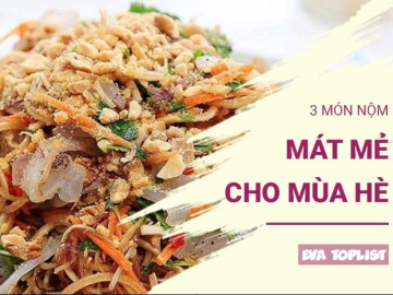 3 món nộm thanh mát, giòn ngon “giải nhiệt” cực đã cho ngày hè