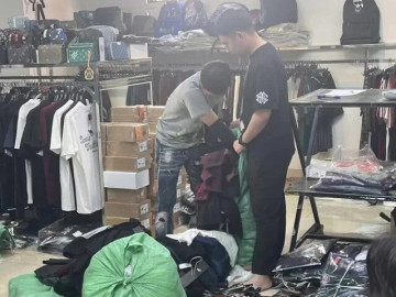 Hà Nội bắt giữ hàng nghìn sản phẩm giả mạo nhãn hiệu nổi tiếng