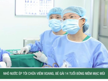 Nhỏ nước ép tỏi chữa viêm xoang, bé gái 14 tuổi bỏng niêm mạc mũi