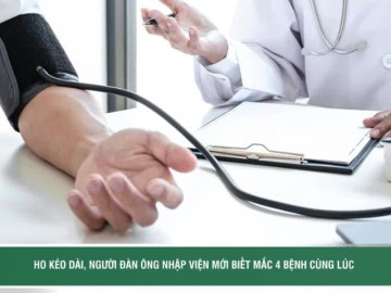 Bỏ qua dấu hiệu ho kéo dài, người đàn ông nhập viện mới biết mắc 4 bệnh cùng lúc
