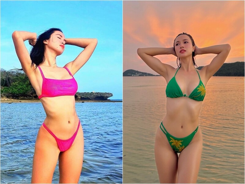 Trên trang cá nhân, diễn viên Vũ Ngọc Anh chia sẻ ảnh so sánh hiện tại và quá khứ của cô, khiến khán giả chú ý. Cô hài hước viết: "Trước khi đăng em có khoe chồng, chồng em nói nhờ ai chăm. Cho em hỏi chồng các chị em có mắc tính tinh vi giống chồng em không?".