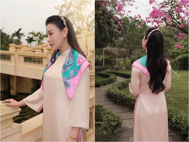 Mới đây, trên trang cá nhân, Phương Oanh gây chú ý khi đăng tải loạt ảnh diện áo dài truyền thống với dòng trạng thái đầy chất thơ: "Vệt nắng cuối chiều". Bộ ảnh nhanh chóng hút hơn 20.000 lượt yêu thích chỉ trong thời gian ngắn.