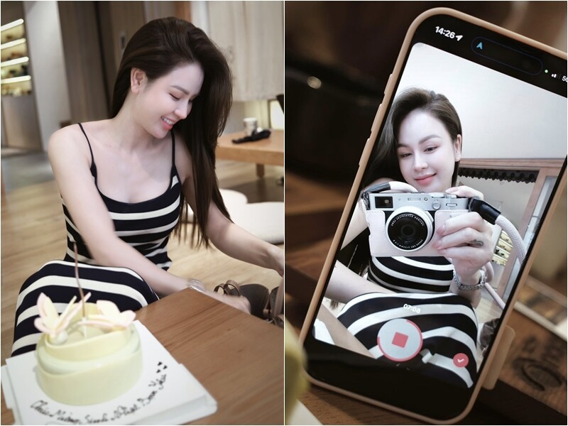 Mới đây, trên trang cá nhân, diễn viên Lương Thu Trang đăng tải những hình ảnh đón tuổi 36 vô cùng xinh đẹp, rạng rỡ và nhận được nhiều lời khen từ người hâm mộ.