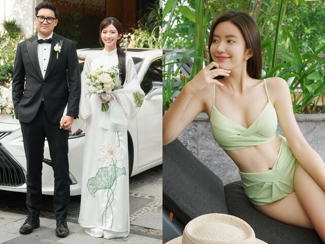 Nữ diễn viên VTV được cháu trai Chí Trung tặng ô tô trong hôn lễ, sau 2 năm làm vợ càng đẹp nuột nà