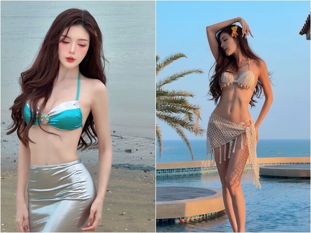 Búp bê sống thế hệ 9X nay thành mỹ nhân nóng bỏng, đường cong tuyệt đẹp khi diện bikini gợi cảm