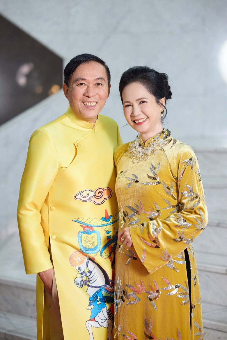 Vợ chồng Lan Hương - Đỗ Kỷ được nhiều người ngưỡng mộ.