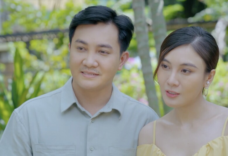 Gia đình Minh - Hiền hạnh phúc sau khi đi qua giai đoạn khó khăn trong hôn nhân.