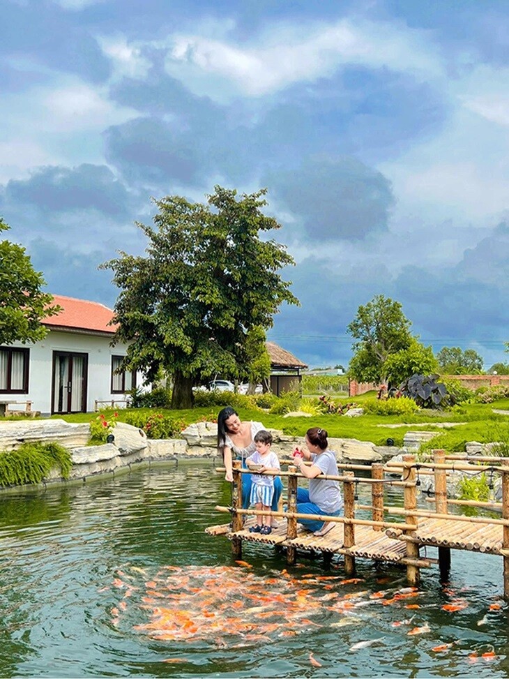 Quang cảnh chẳng khác nào một công viên.