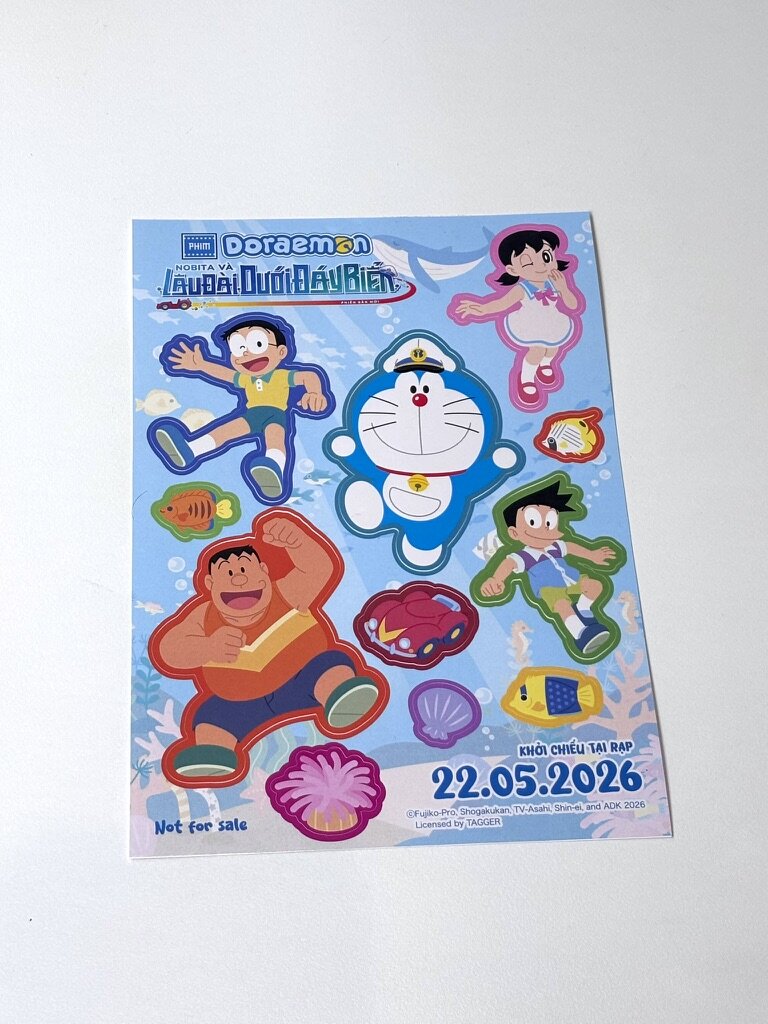 Chuyến phiêu lưu dưới đáy biển của Doraemon mùa hè 2026: Bảo bối xịn chào sân, amp;#34;người quenamp;#34; lột xác - 6