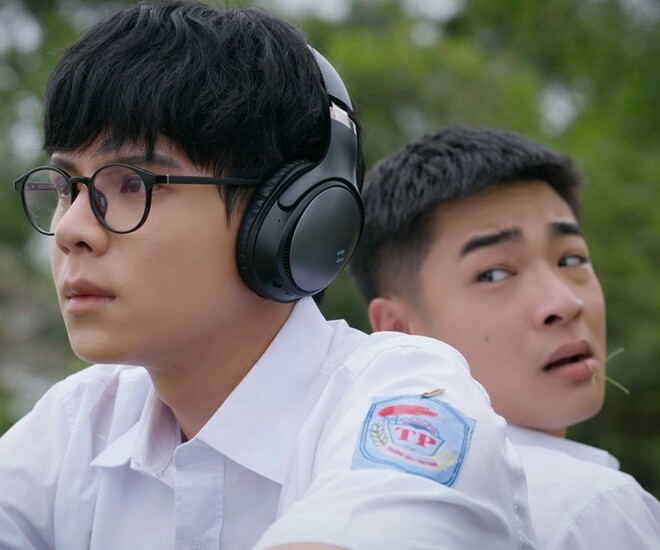 Thái Vũ và Võ Hoài Vũ trong phim mới của VTV.
