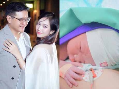 Vợ "đạo diễn trăm tỷ" sinh con thứ 2 được chồng đi chợ nấu từng bữa: "Anh nói 1 câu mà nước mắt tôi tuôn ra"