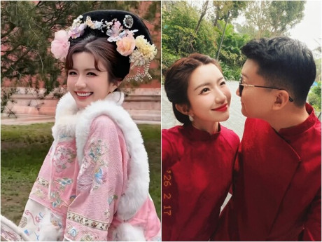 Ngọc Huyền xinh như Cách Cách dưới ống kính của cháu trai NSƯT Chí Trung, sau 2 năm lấy chồng chưa vội có con