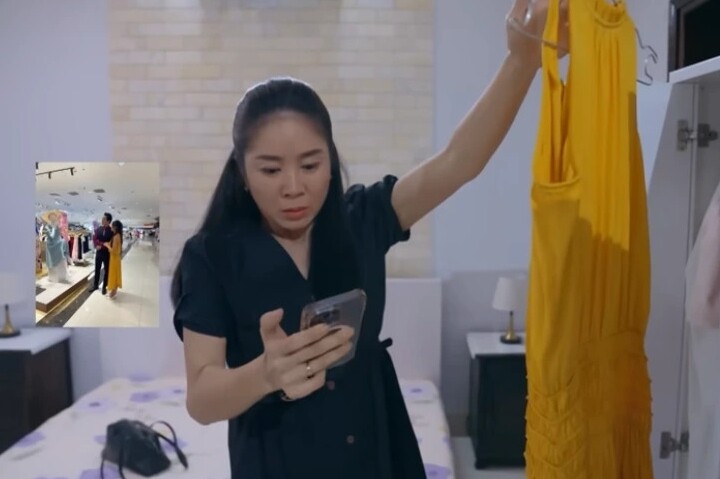 Cảnh phim khắc họa rõ nét một người phụ nữ đang tuyệt vọng, mất niềm tin bởi chính những người trong gia đình mình của Lê Phương.